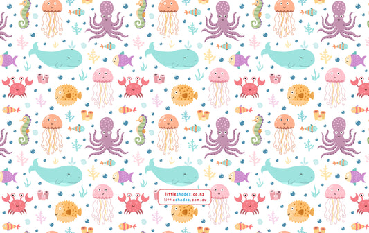 Underwater Friends Window Film